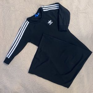 Long Sleeve Bodycon Maxi Dress (Adidas)!